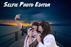 برنامه‌نما Selfie Photo Editor عکس از صفحه