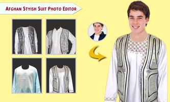 Afghan man suit photo editor & Turban photo editor imagem de tela 1