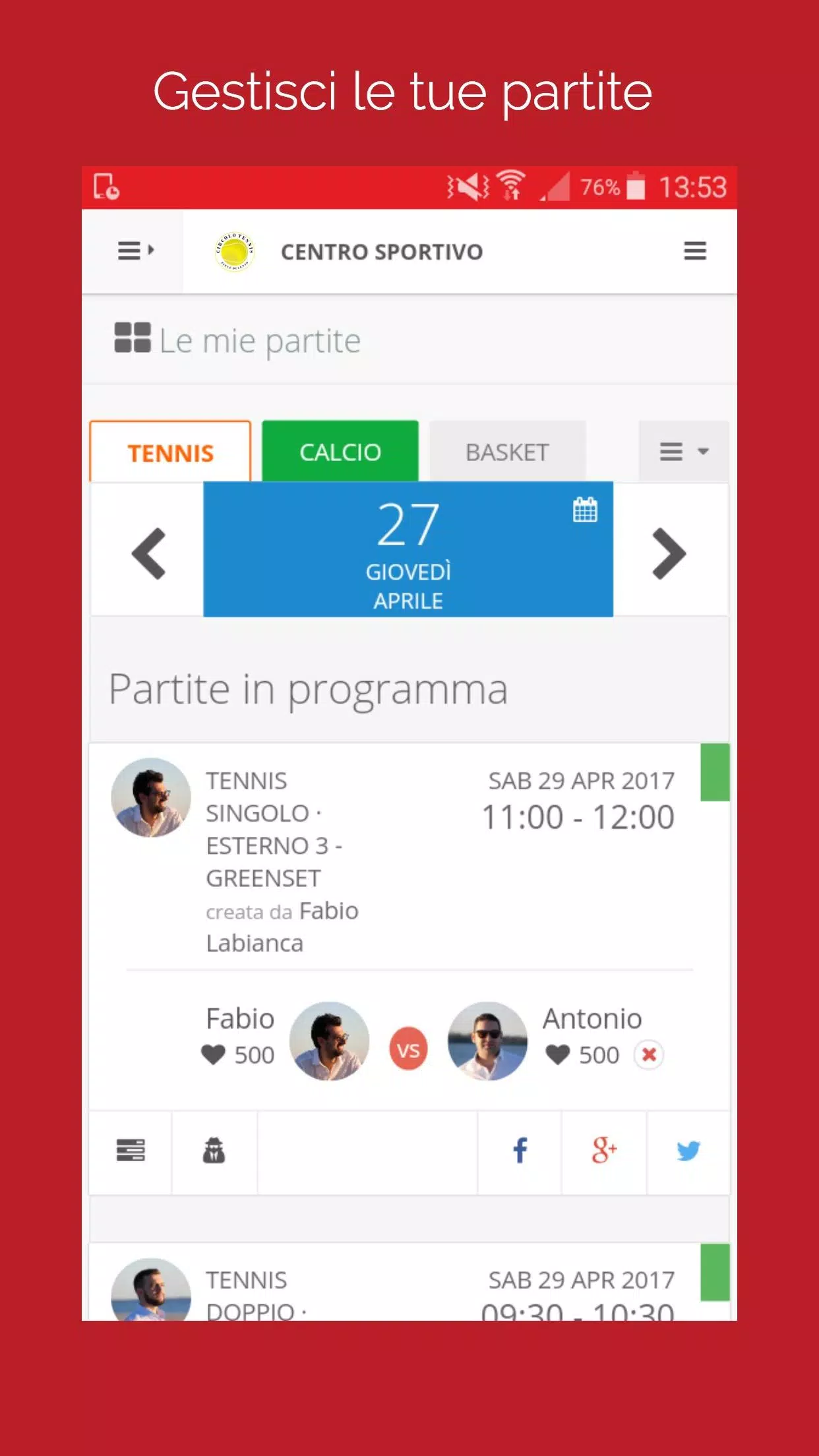 Circolo Tennis Pieve di Cento APK for Android Download