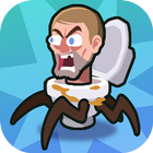 Ninja War-Toilet Battle ไอคอน