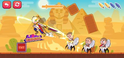 Ninja War-Toilet Battle ภาพหน้าจอ 3