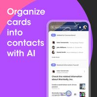 Wantedly People scan biz cards скриншот 1