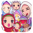 Stiker WA Muslimah indonesia Karakter lucu 2020 APK