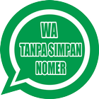 WA Tanpa Simpan Nomer ikona