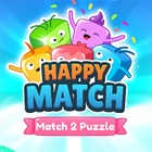 Happy match - puzzle game أيقونة