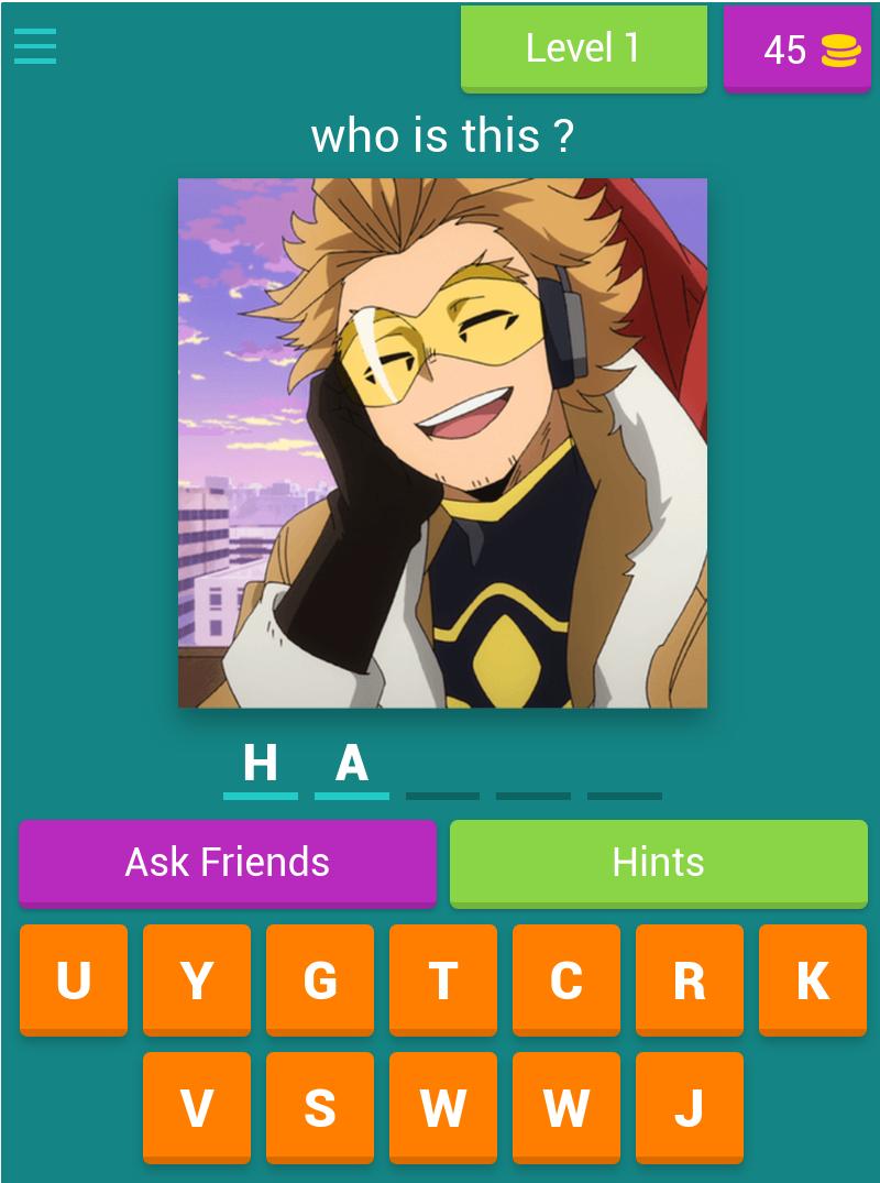 My Hero Academia Quiz My Hero APK voor Android Download