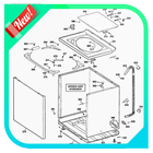 Washing Machine Wiring Diagram icon