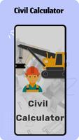 Civil Calculator Cartaz