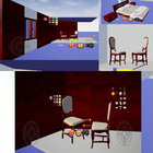 drawing 3d home آئیکن