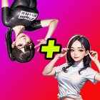 آیکون‌ Sexy mix girls: ai merge make