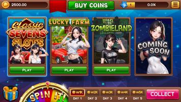 Sexy slot girls: vegas casino постер