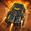 Wasteland Roadfire Car Shooter APK