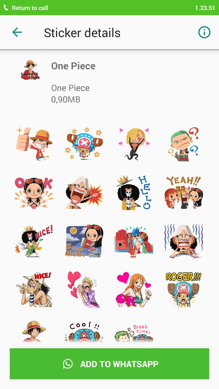 Ftmsig Stiker One Piece Whatsapp