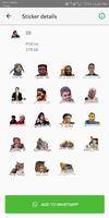 ملصقات واتس اب عربية WASticker ảnh chụp màn hình 3