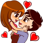 Love Story Stickers أيقونة