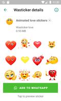 Wasticker amor emojis screenshot 1