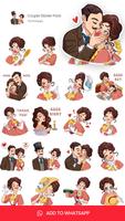 Romantic Stickers اسکرین شاٹ 2