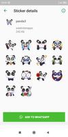 WASticker Panda Stickers screenshot 1