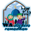 Etiqueta engomada WA Ramadán