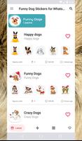 Funny Dog Stickers for WhatsApp screenshot 1