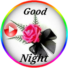 Animated good night stickers Zeichen