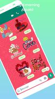 Good Morning Animated Stickers Ekran Görüntüsü 1