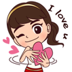 WASticker - amour emoticon