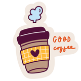 Love Coffee Stickers