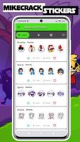 Stickers de Mikecrack y Compas پوسٹر