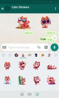 Pegatinas De Gatos Para Chat captura de pantalla 2