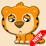 Cute Tiger Stickers - WAStickerApps
