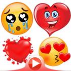 آیکون‌ Wasticker love for whatsapp