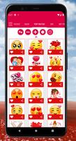 Wasticker love for whatsapp ảnh chụp màn hình 1