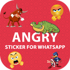 WAStickerApps Angry Sticker Pack for WhatsApp icône