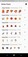 WAStickerApps Angry Sticker Pack for WhatsApp Affiche