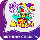 Birthday Stickers icône