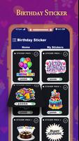 Birthday Stickers capture d'écran 3