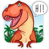 Dinosaur Stickers For Chat 圖標