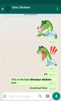 Dinosaur Stickers For Chat capture d'écran 3