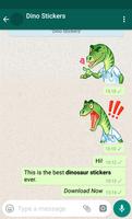 3 Schermata Dinosaur Stickers For Chat