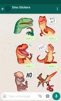 2 Schermata Dinosaur Stickers For Chat
