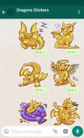 🐉 Dragon Stickers for WAStickerApps الملصق
