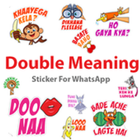 Double Meaning Sticker For Whatsapp আইকন