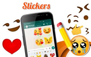 Procreate emoji maker stickers پوسٹر