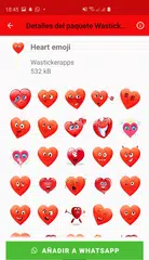 Wasticker: lieben Aufkleber APK Herunterladen