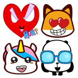 Kawaii editor stickers, crear kawaii avatar