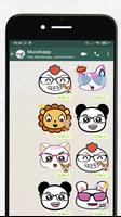Kawaii editor stickers, crear kawaii avatar poster