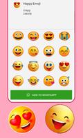 😷Funny Emoji Stickers for WhatsApp WAStickerApp🥸 poster