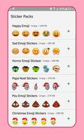 😷Funny Emoji Stickers for WhatsApp WAStickerApp🥸 screenshot 2