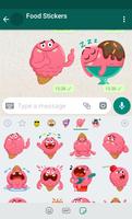 1 Schermata New WAStickerApps - Food Stickers For WhatsApp